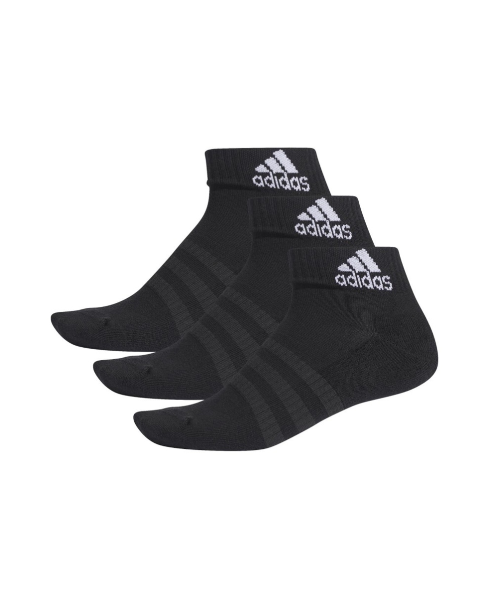 ADIDAS - CALZE/SOCKS - CUSHIONED (3 PACK) - DZ9379 - BLACK