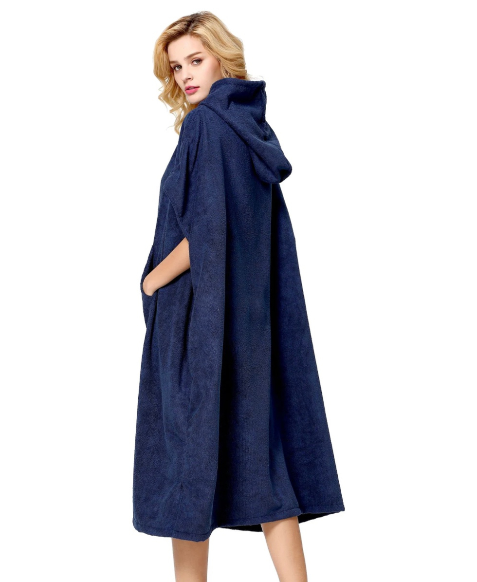 CRESSI - ACCAPPATOIO PONCHO UNISEX  - XVA911000 - BLUE NAVY