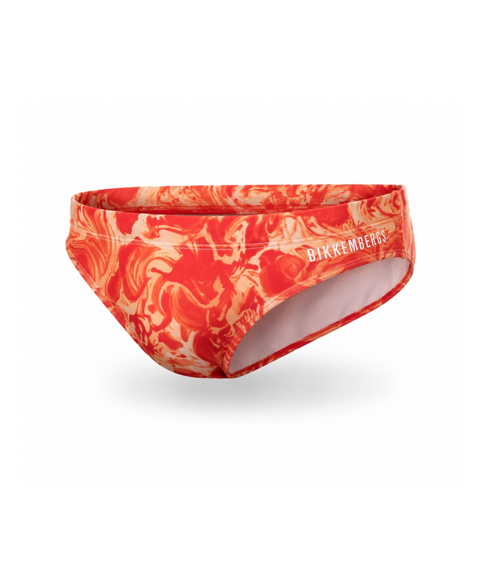 BIKKEMBERGS - COSTUME SLIP - WATER - B6S3018-0272-8020 - ORANGE