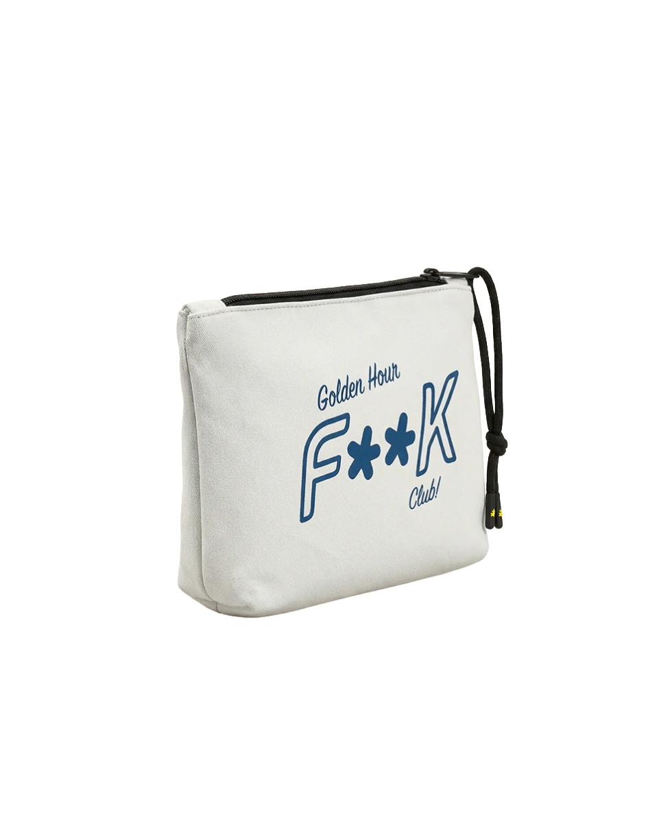 F**K - POCHETTE - 20x16 cm - FA26-SU8001WH