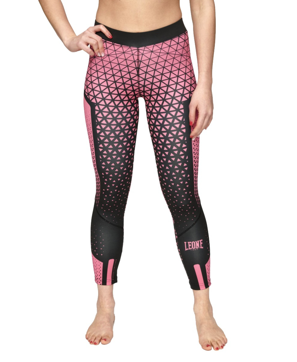 LEONE - LEGGINGS TECH DONNA - AB812 - BLACK