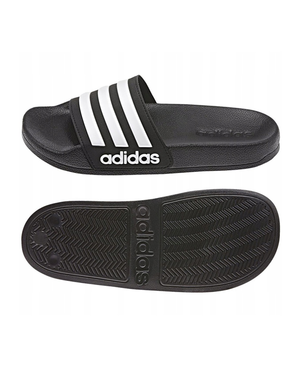 ADIDAS - CIABATTE - ADILETTE SHOWER JUNIOR - G27625 - CORE BLACK/CLOUD WHITE