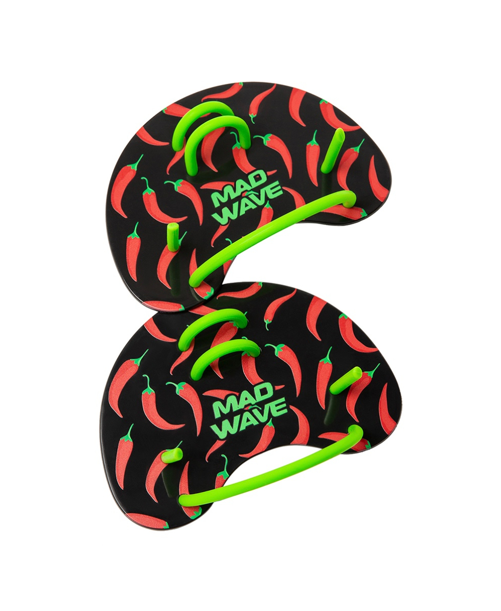 MAD WAVE - PALETTE - FINGER FUN PADDLES - M074303003W - BLACK/RED