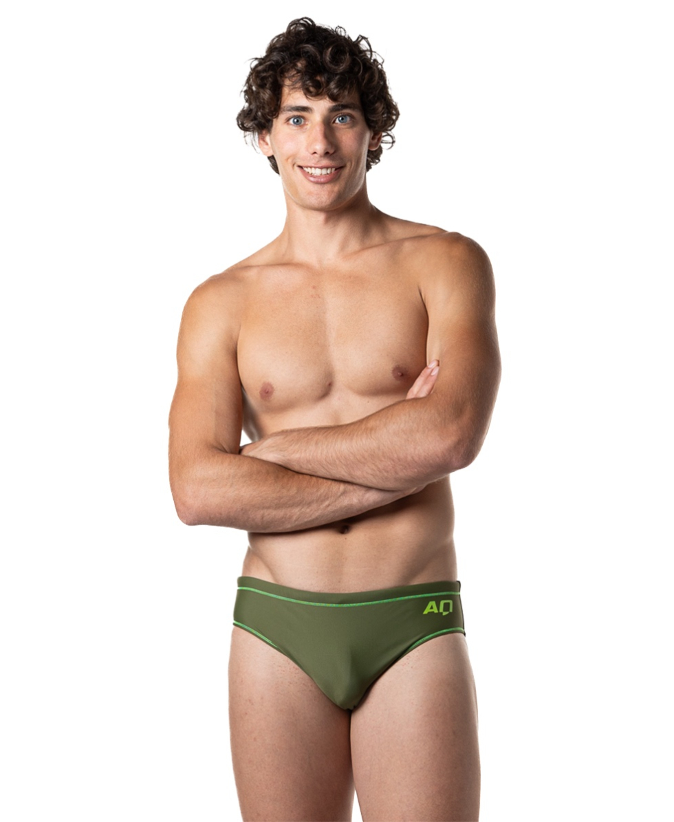 AQUARAPID - COSTUME UOMO SLIP - PITTS DU - GREEN