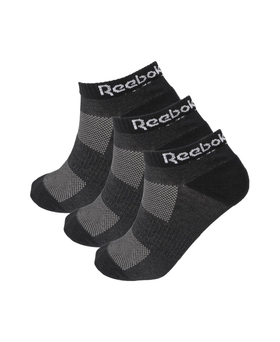 REEBOK - CALZE/SOCKS - ACTIVE (3 PACK) - GH0408 - BLACK