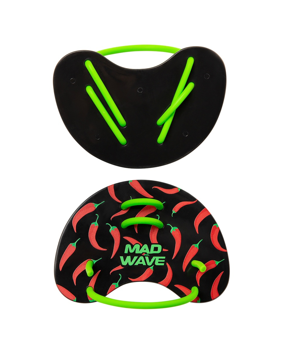 MAD WAVE - PALETTE - FINGER FUN PADDLES - M074303003W - BLACK/RED
