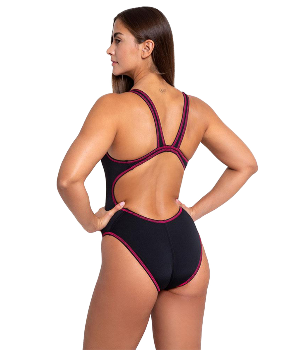 TURBO - COSTUME INTERO - COMFORT LISO  - TIR. LARGO - 893481/0009 - BLACK