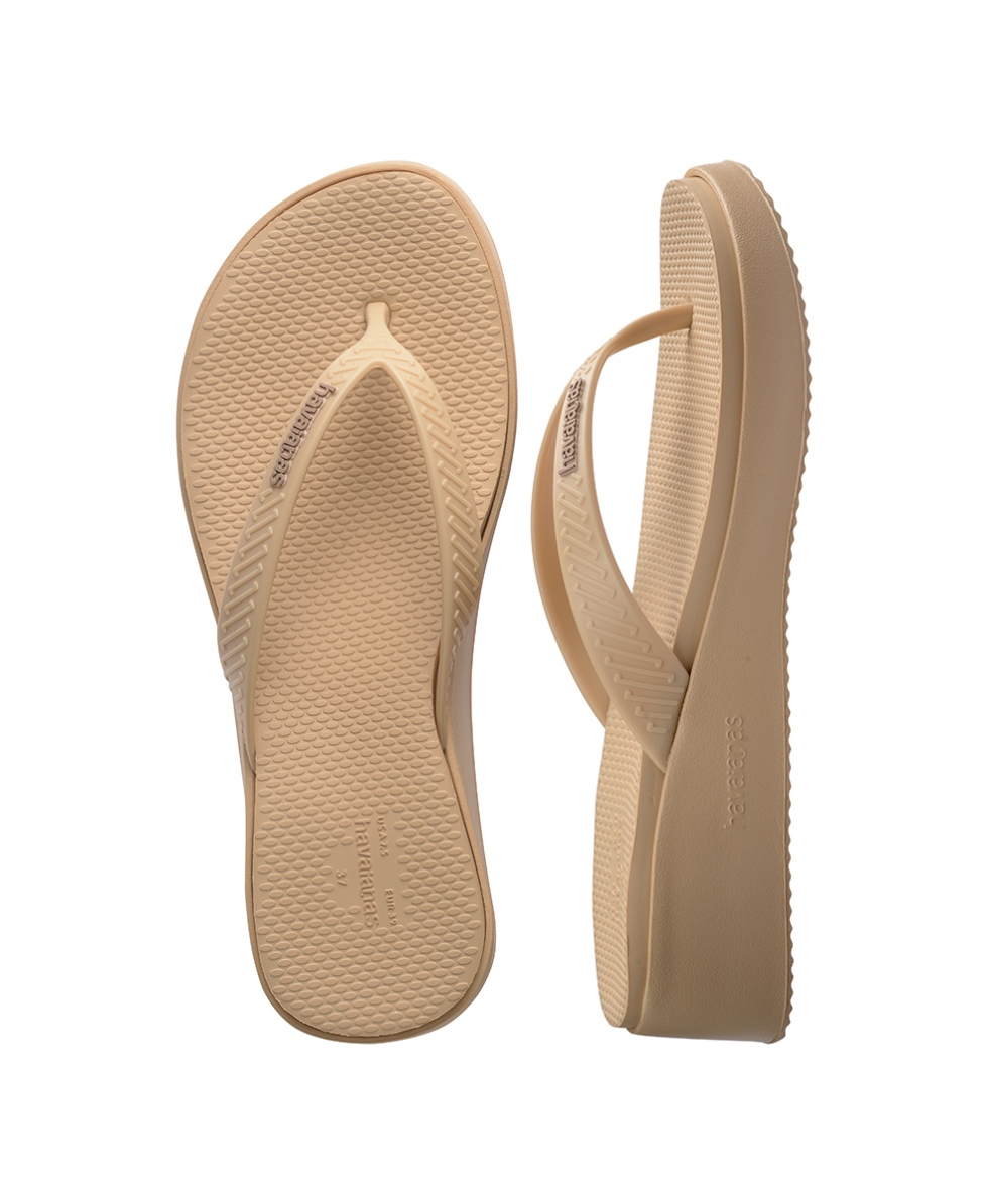 HAVAIANAS - INFRADITO DONNA - HIGH PLATFORM - 4150150-0570 - GOLDEN