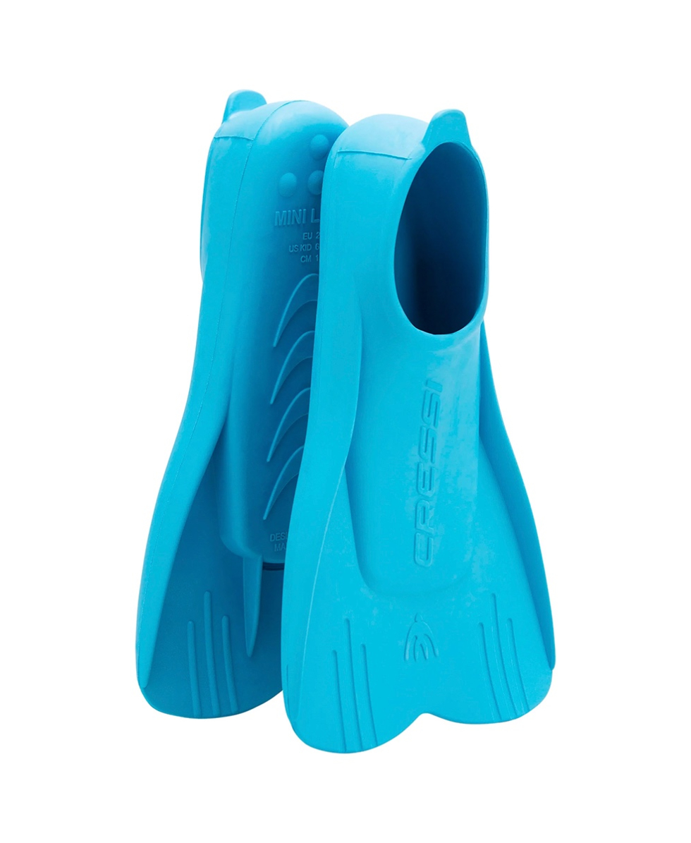 CRESSI - PINNE CORTE KIDS GOMMA NATURALE - MINI LIGHT - DP302134 - BLUE
