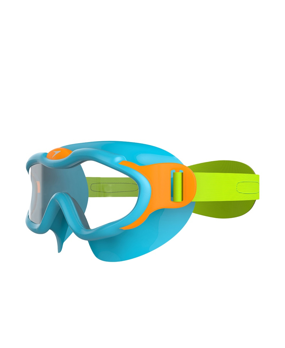 SPEEDO - MASCHERA BIOFUSE INFANT - 0876314645 - AZ BLUE/GREEN/CLEAR