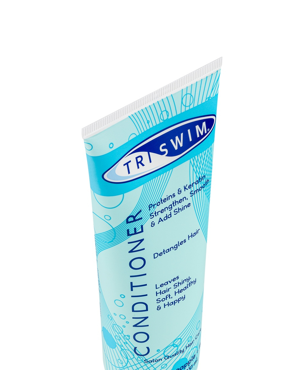 TRISWIM - STRONGLY REGENERATING HAIR CONDITIONER FOR SWIMMERS - 250ml - PINEAPPLE & MANGO