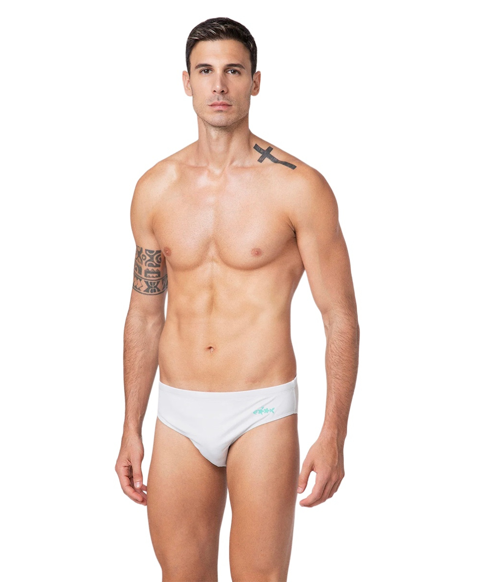 F**K - COSTUME SLIP/BRIEF - FK25-M01SU20WH - WHITE