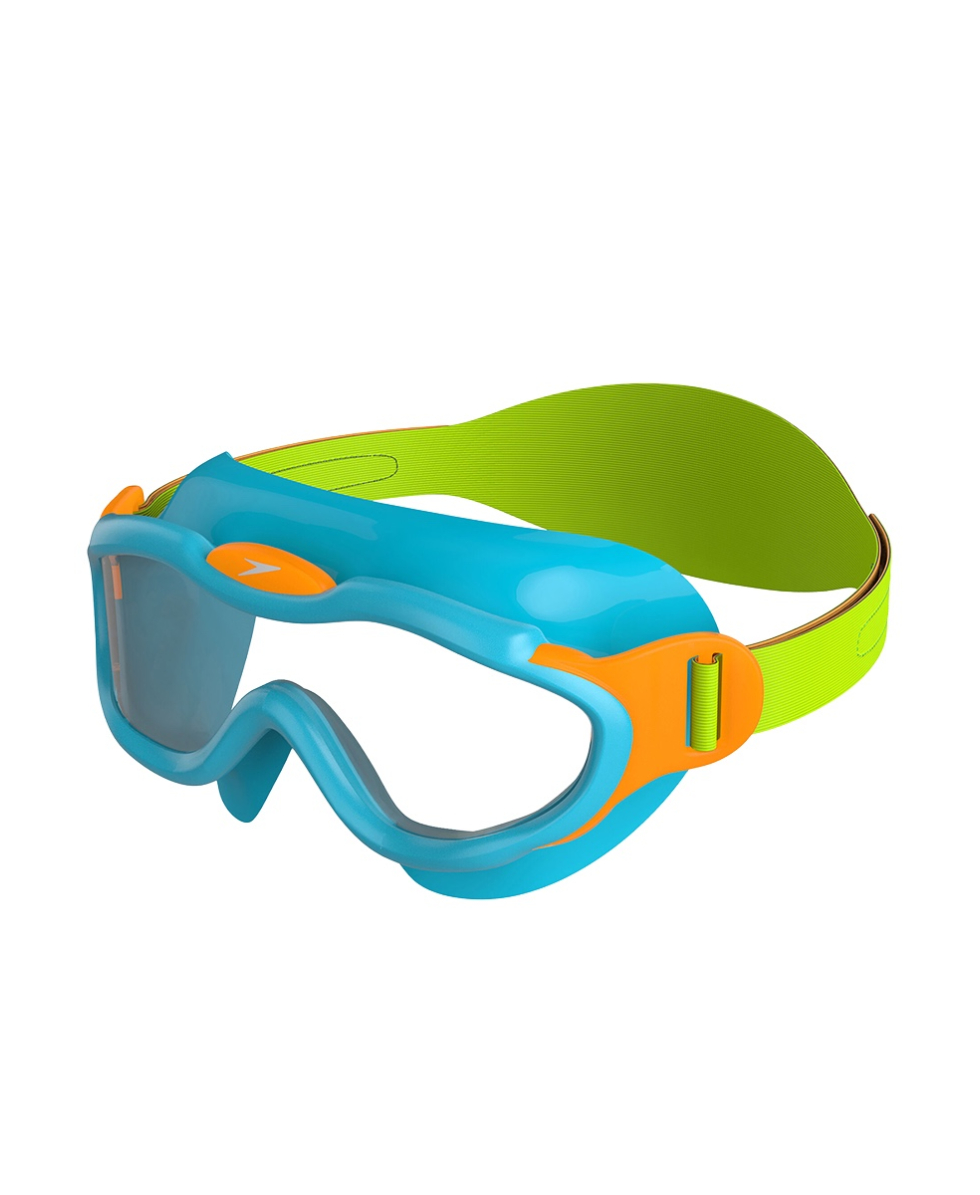SPEEDO - MASCHERA BIOFUSE INFANT - 0876314645 - AZ BLUE/GREEN/CLEAR