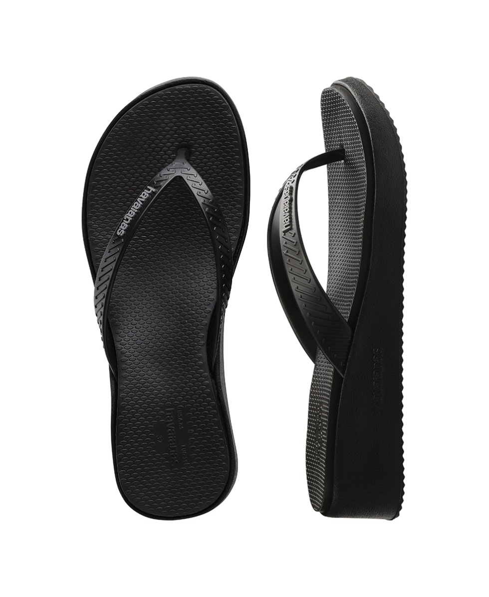 HAVAIANAS - INFRADITO DONNA - HIGH PLATFORM - 4150150-0090 - BLACK