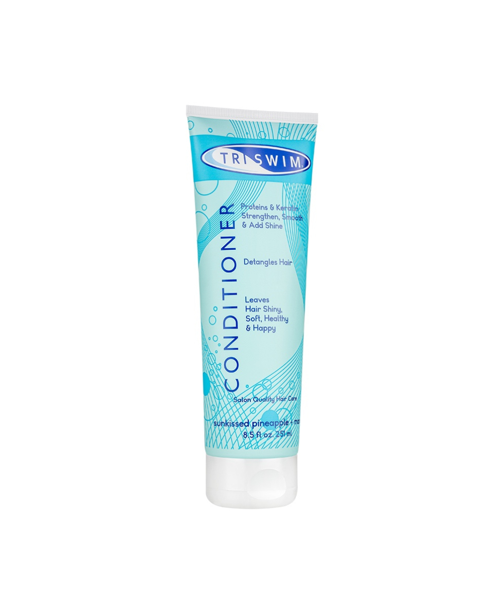 TRISWIM - STRONGLY REGENERATING HAIR CONDITIONER FOR SWIMMERS - 250ml - LYCHEE & MANGO