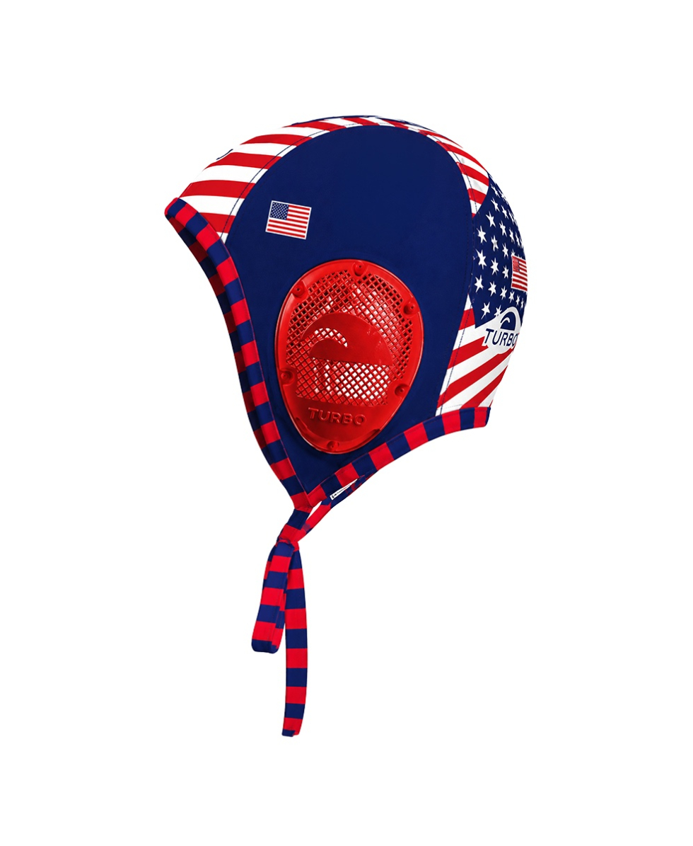 TURBO - CALOTTINA PALLANUOTO - 9741612 - USA RED