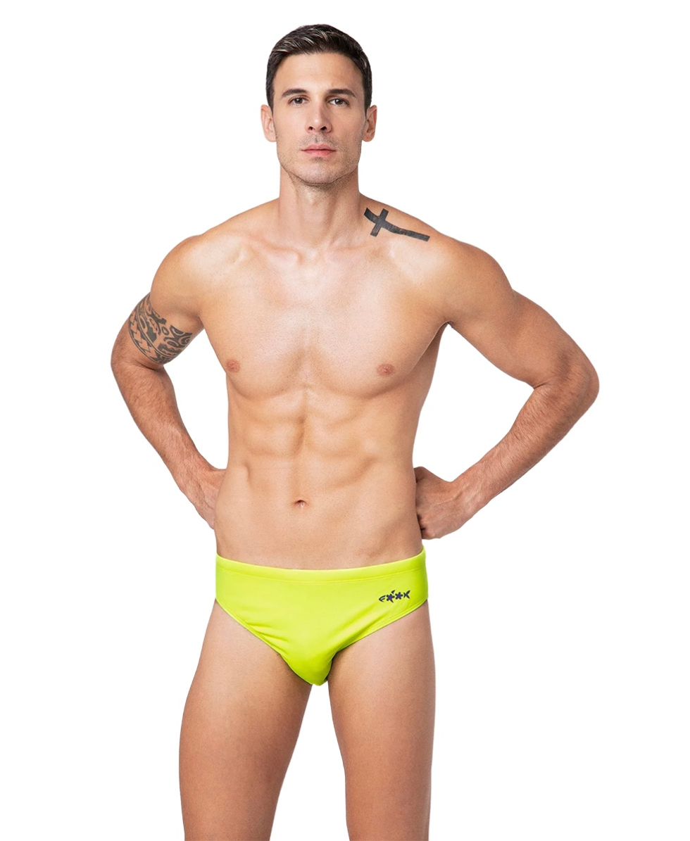 F**K - COSTUME SLIP/BRIEF - FK25-M01SU20FY - FLUO YELLOW