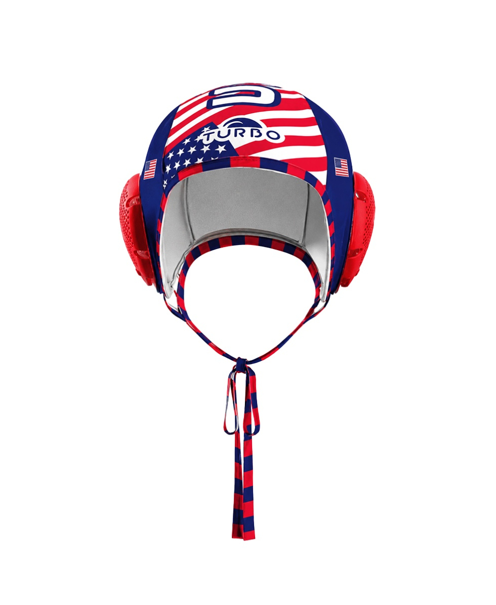 TURBO - CALOTTINA PALLANUOTO - 9741612 - USA RED