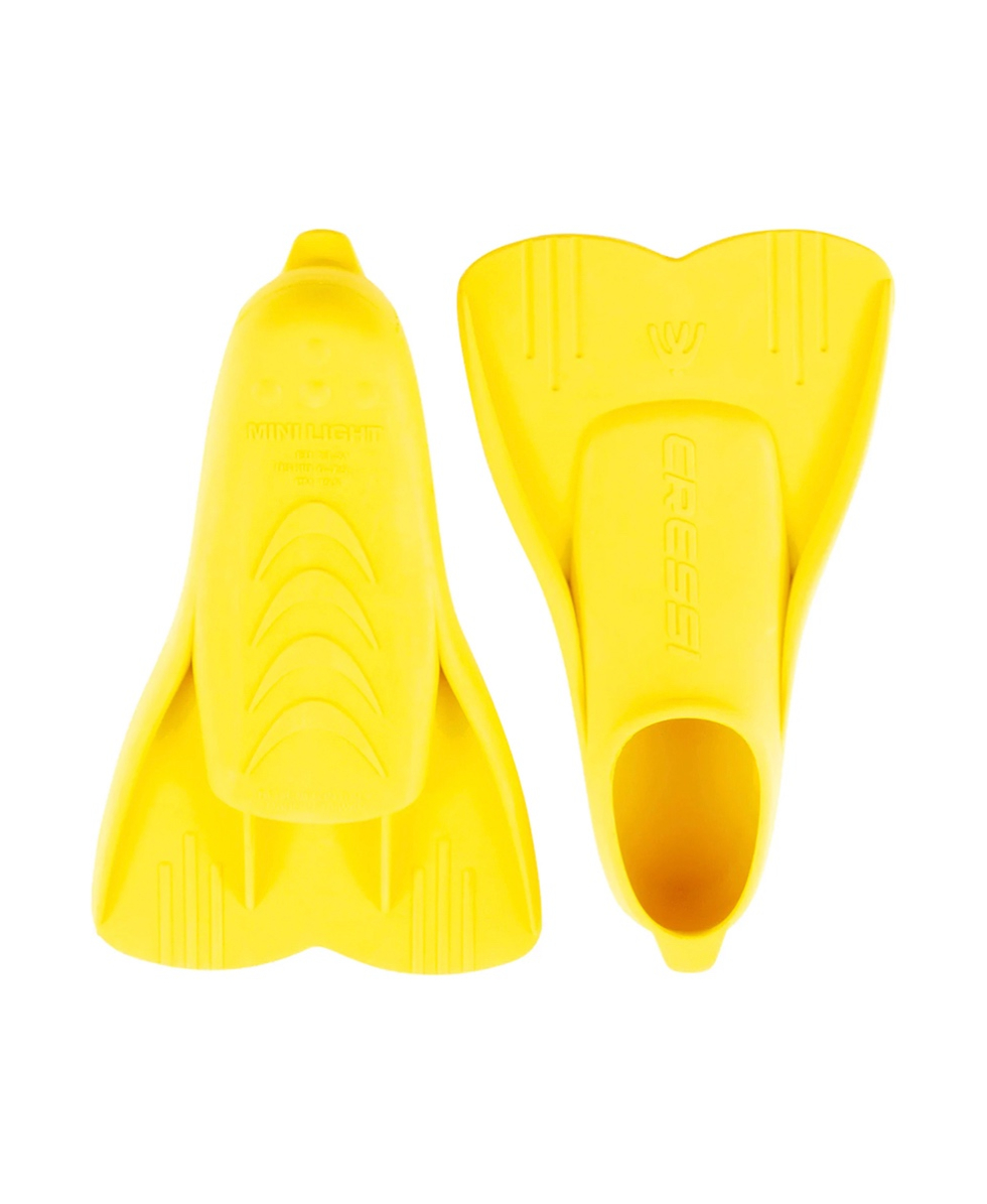CRESSI - PINNE CORTE KIDS GOMMA NATURALE - MINI LIGHT - DP301025 - YELLOW