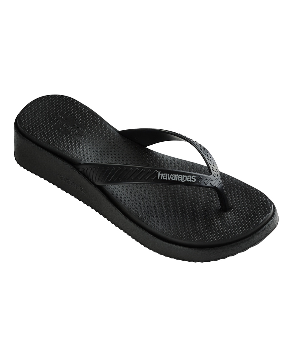 HAVAIANAS - INFRADITO DONNA - HIGH PLATFORM - 4150150-0090 - BLACK
