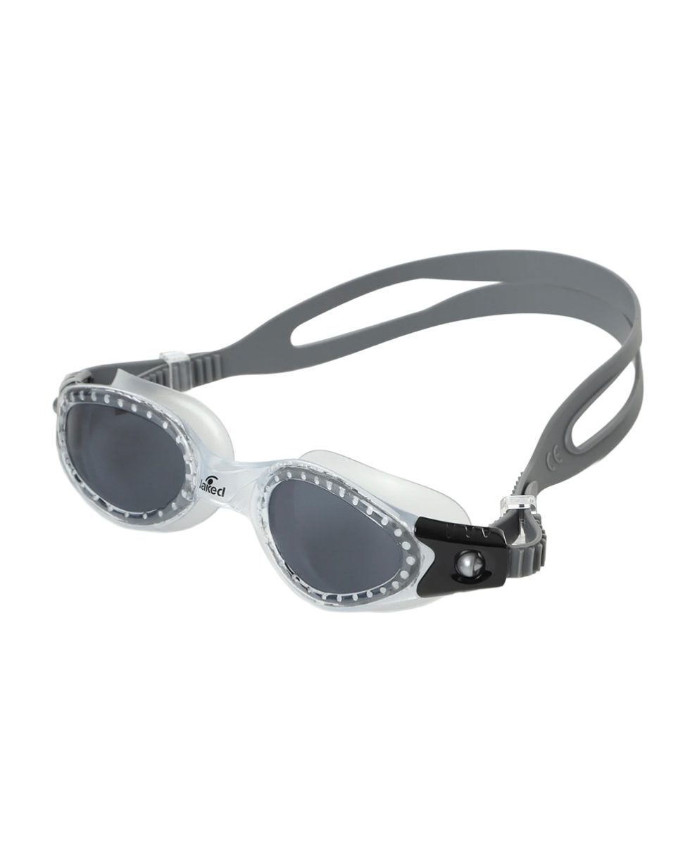 JAKED - OCCHIALINO ATLANTIC POLARIZED - JKOI9YY01S - CLEAR/BLACK, SMOKE LENS