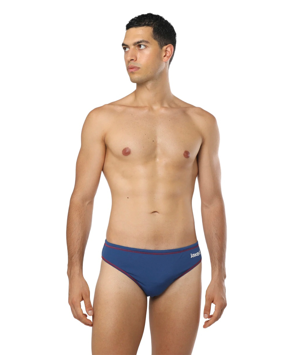 JAKED - COSTUME SLIP MILANO - JWNUU05001 - NAVY/RED