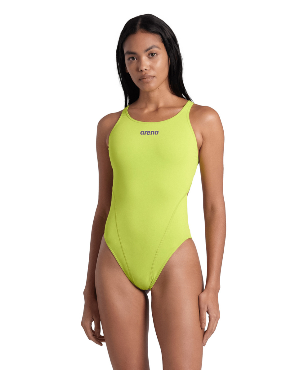 ARENA - COSTUME INTERO - TEAM SWIM TECH - 004763650 - SOFT GREEN