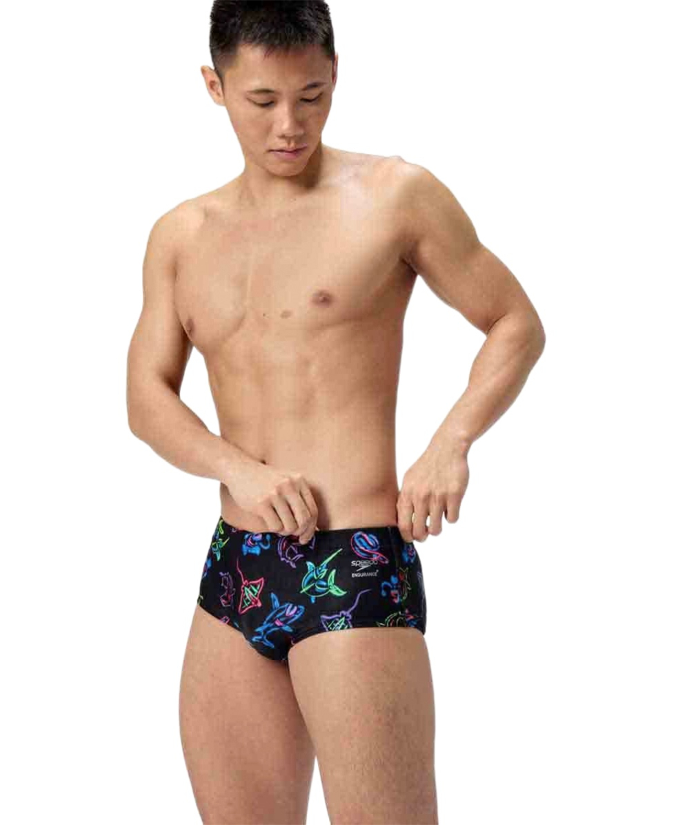 SPEEDO - COSTUME SLIP 13.5CM - 00518818762 - MARLIN MELODY/BLACK
