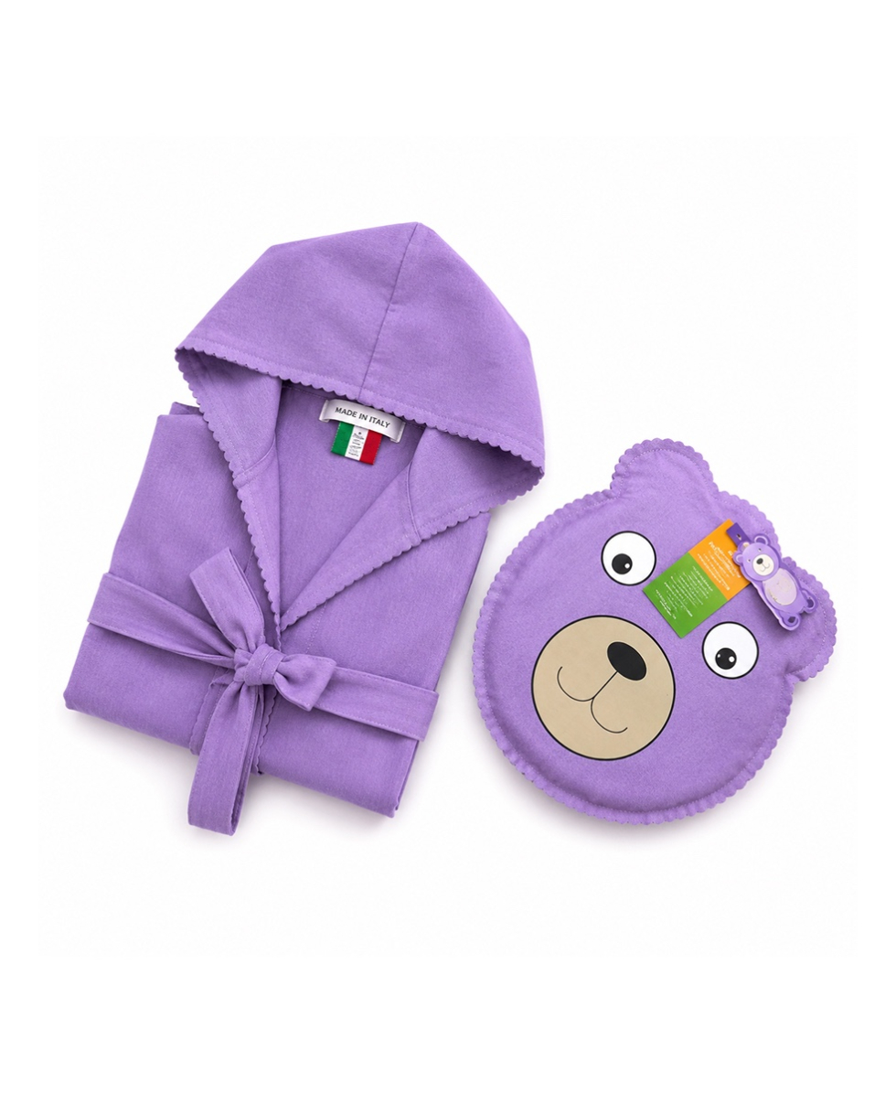 SPAZIALE SPLENDY - ACCAPPATOIO MICROFIBRA JUNIOR - 2700-839 - LILLA