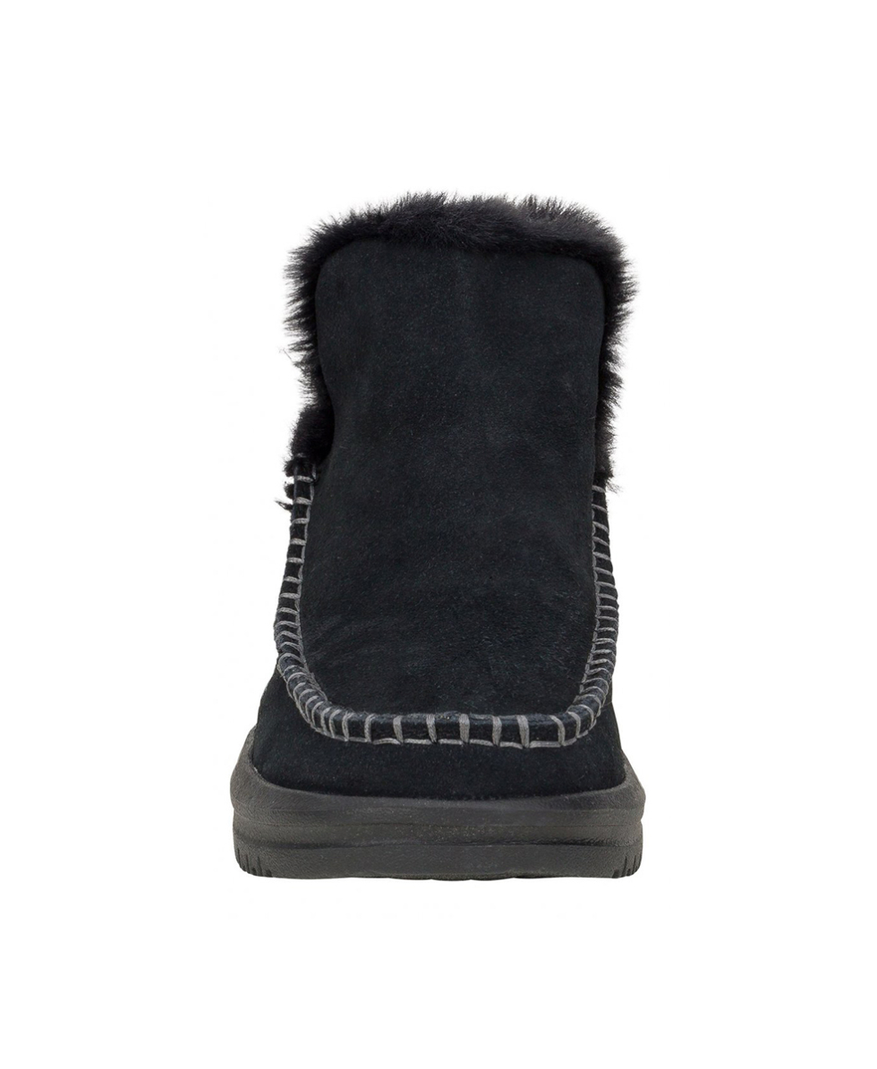 DUDE - SCARPA DONNA - CAMDEN SUEDE - 42028-060 - BLACK