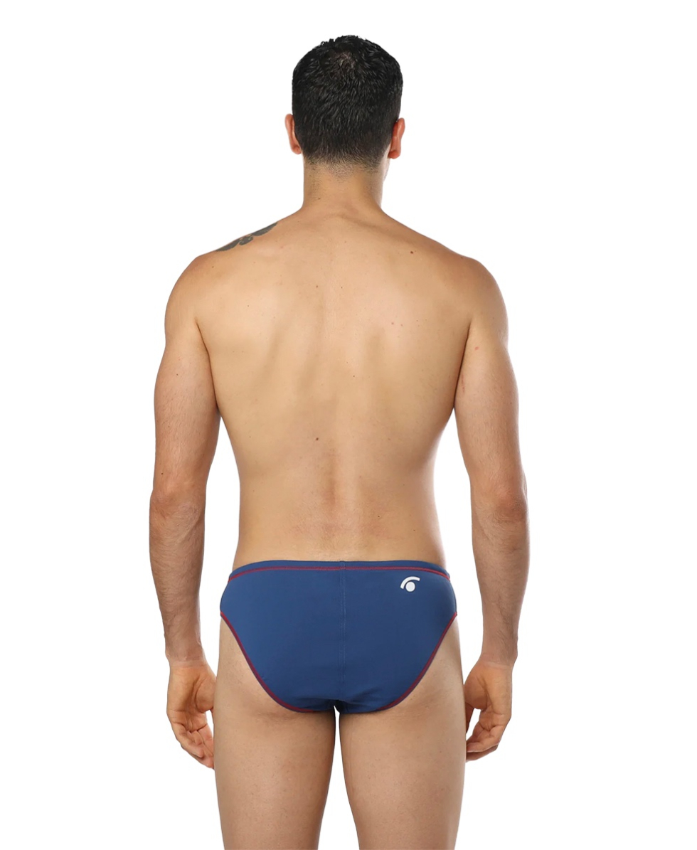 JAKED - COSTUME SLIP MILANO - JWNUU05001 - NAVY/RED