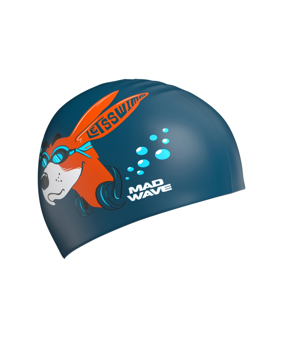 MAD WAVE - CUFFIA SILICONE - M057508000W - DOG WITH GOGGLES