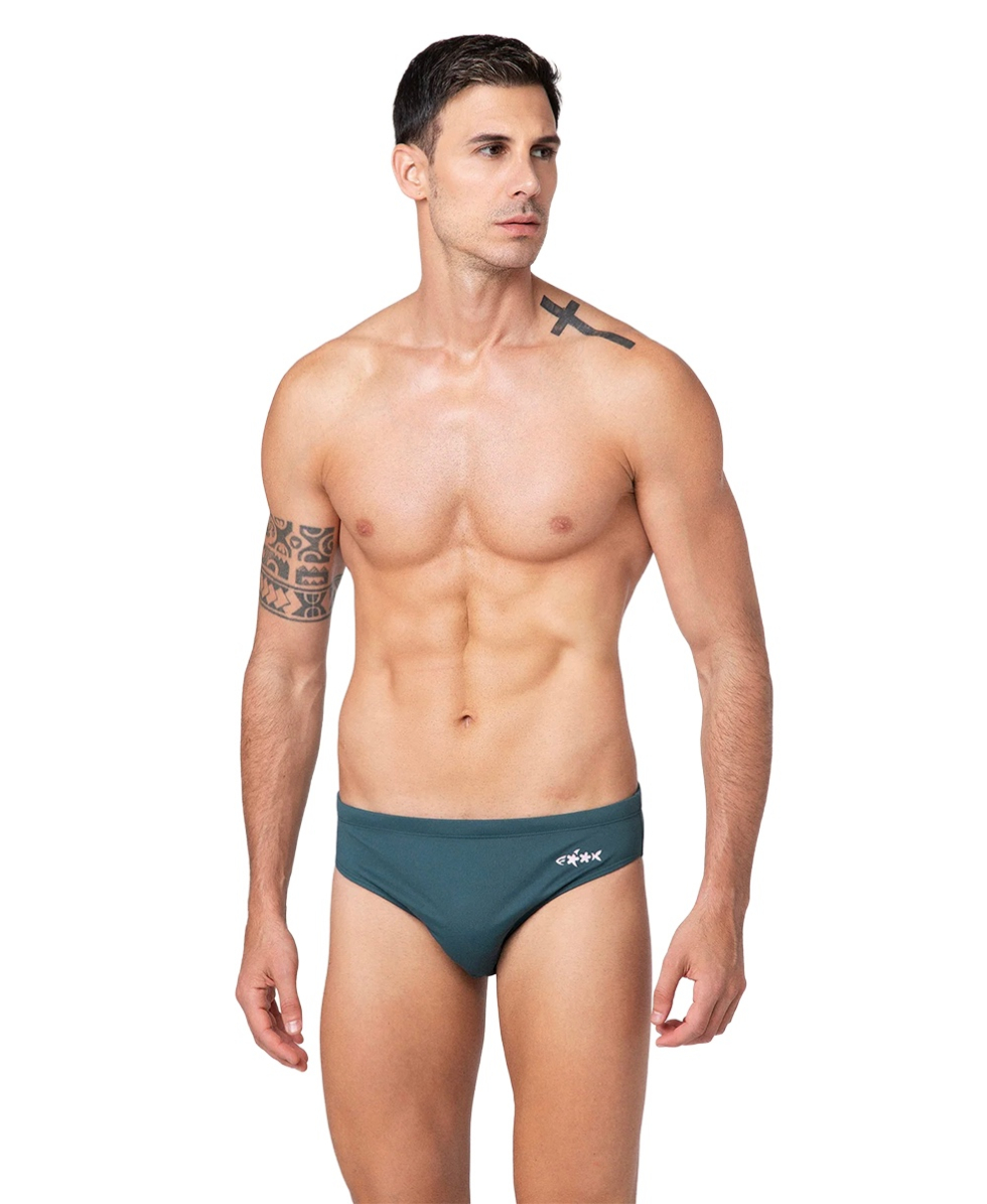 F**K - COSTUME SLIP/BRIEF - FK25-M01SU20VS - VERDE SCURO