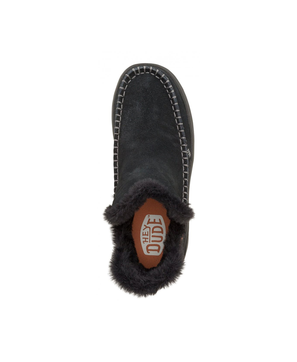 DUDE - SCARPA DONNA - CAMDEN SUEDE - 42028-060 - BLACK