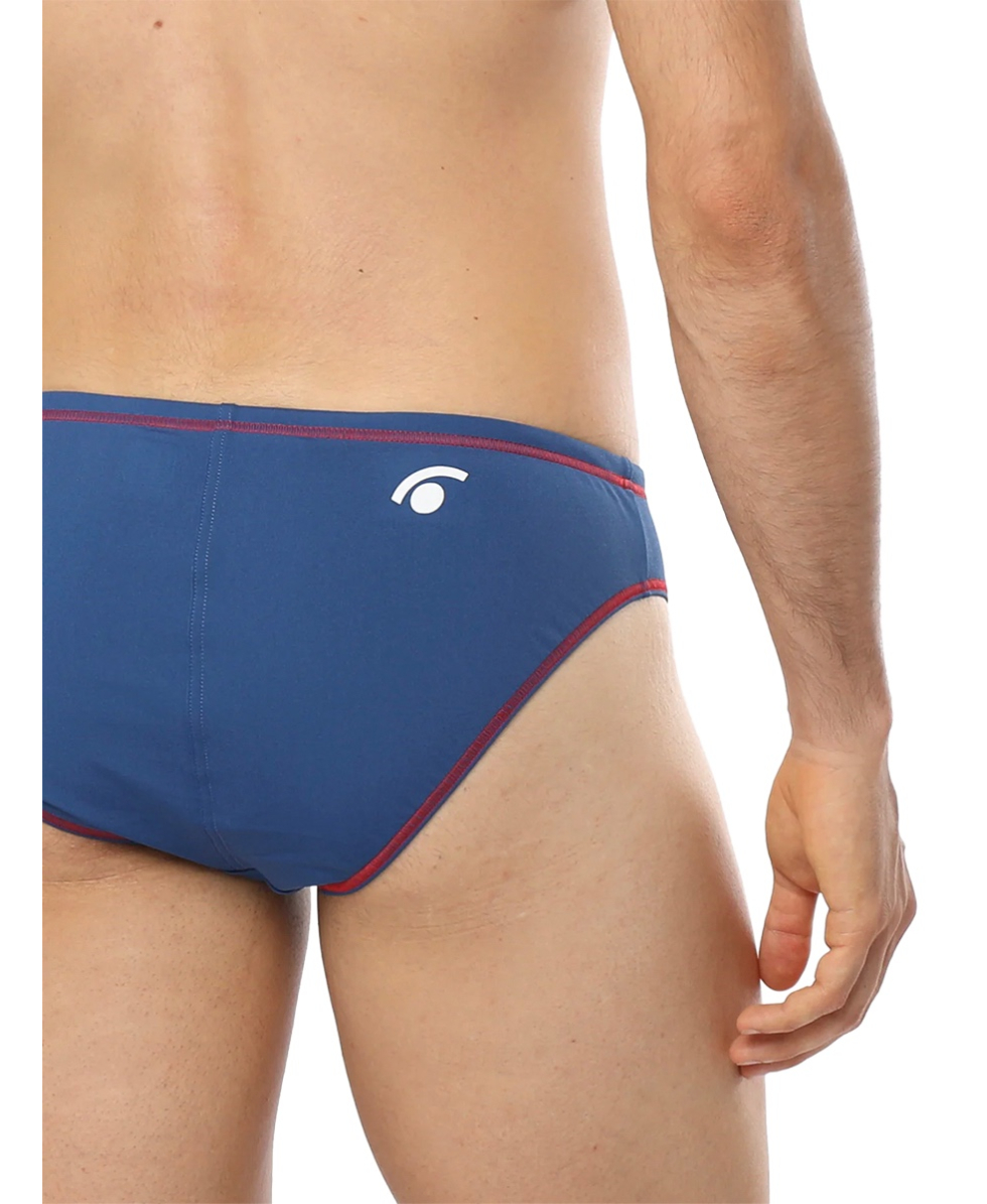 JAKED - COSTUME SLIP MILANO - JWNUU05001 - NAVY/RED
