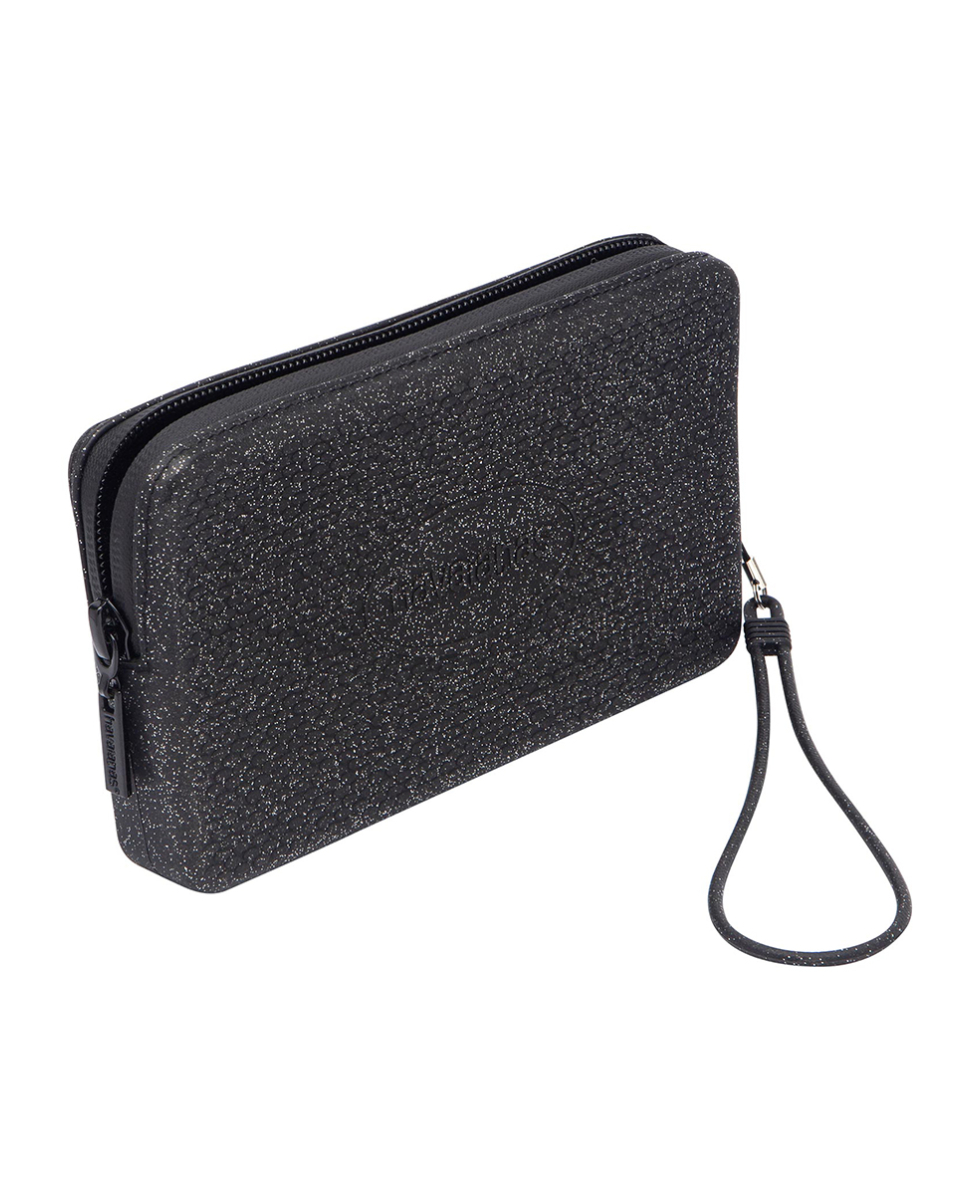 HAVAIANAS - MINI BAG GLITTER - 17x10x3 cm - 4147273-0090 - BLACK