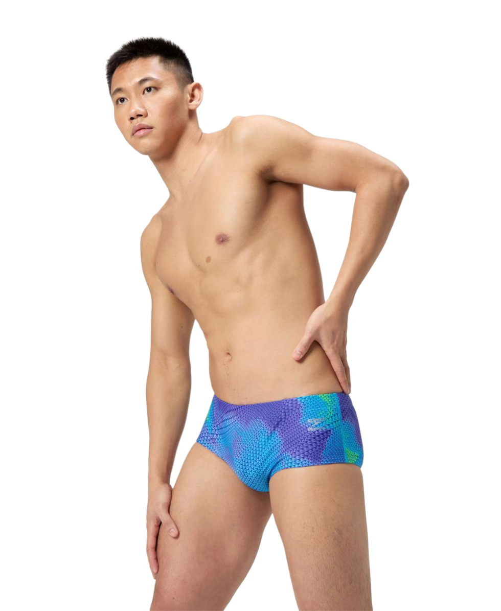 SPEEDO - COSTUME SLIP 13.5CM - 00518819109 - UNDER CURRENT/SUGAR BLUE
