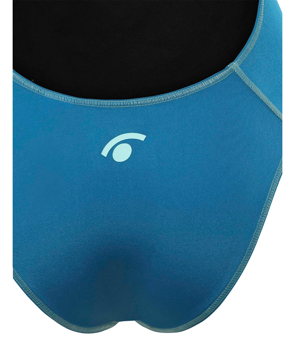 JAKED - COSTUME INTERO MILANO THIN STRAP - JWNUD05005 - OCEAN BLUE/AQUA