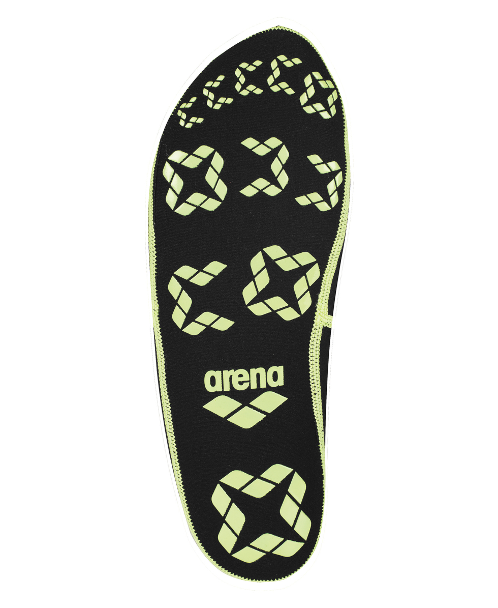 ARENA - CALZARI - POOL SOCKS  - BLACK/YELLOW - 1E745