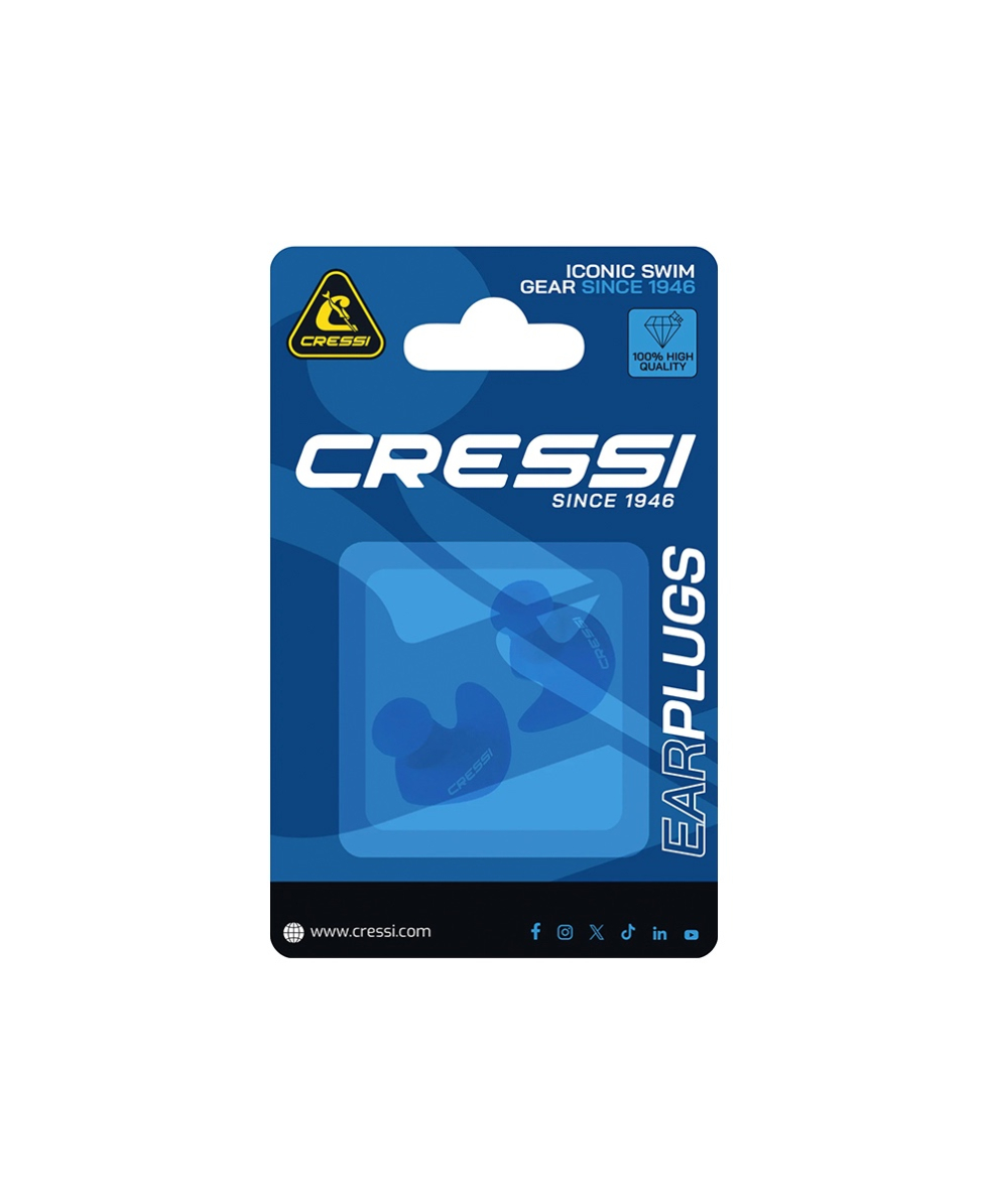 CRESSI - TAPPI ORECCHIE - DRY EAR PLUGS - DF202020 - BLUE