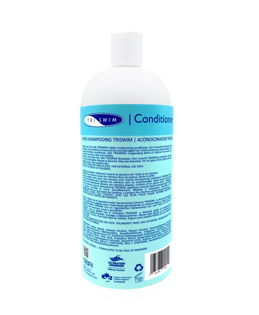 TRISWIM - REGENERATING HAIR CONDITIONER FOR SWIMMERS - 946ml - PINEAPPLE & MANGO