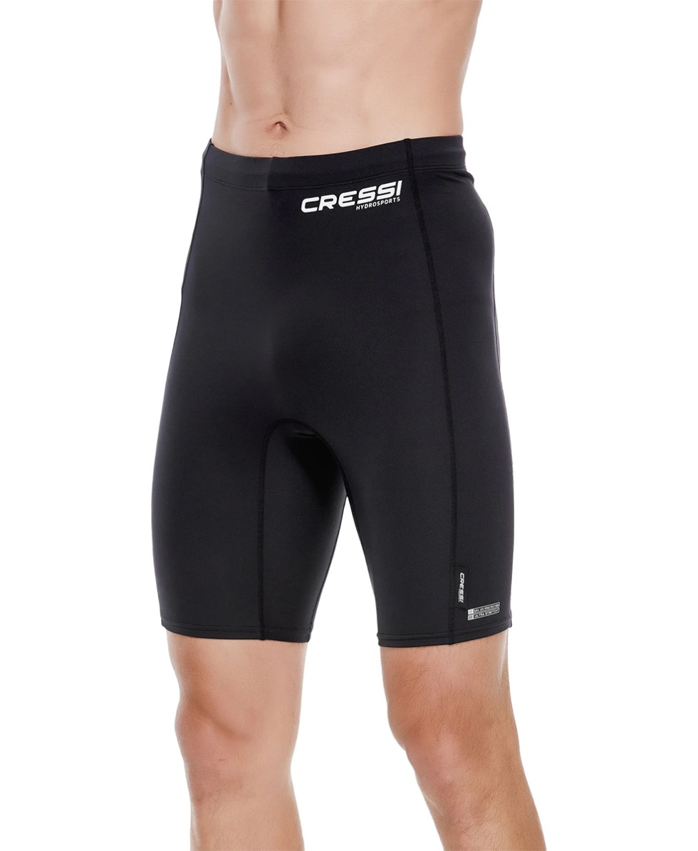 CRESSI - SHORT UOMO - RASHGUARD IN LYCRA SPF50 - NH01000 - BLACK