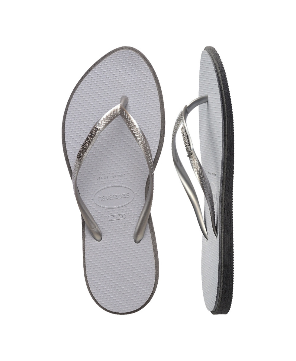 HAVAIANAS - INFRADITO DONNA - SLIM POINT - 4149584-5178 - STEEL GREY