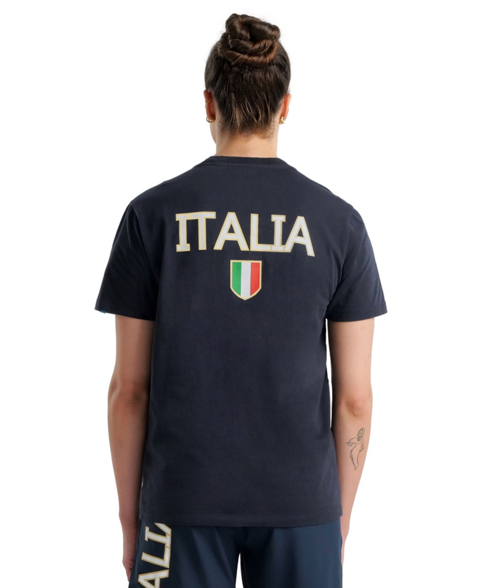 ARENA - T-SHIRT UNISEX FIN PANEL - 005831700 - NAVY