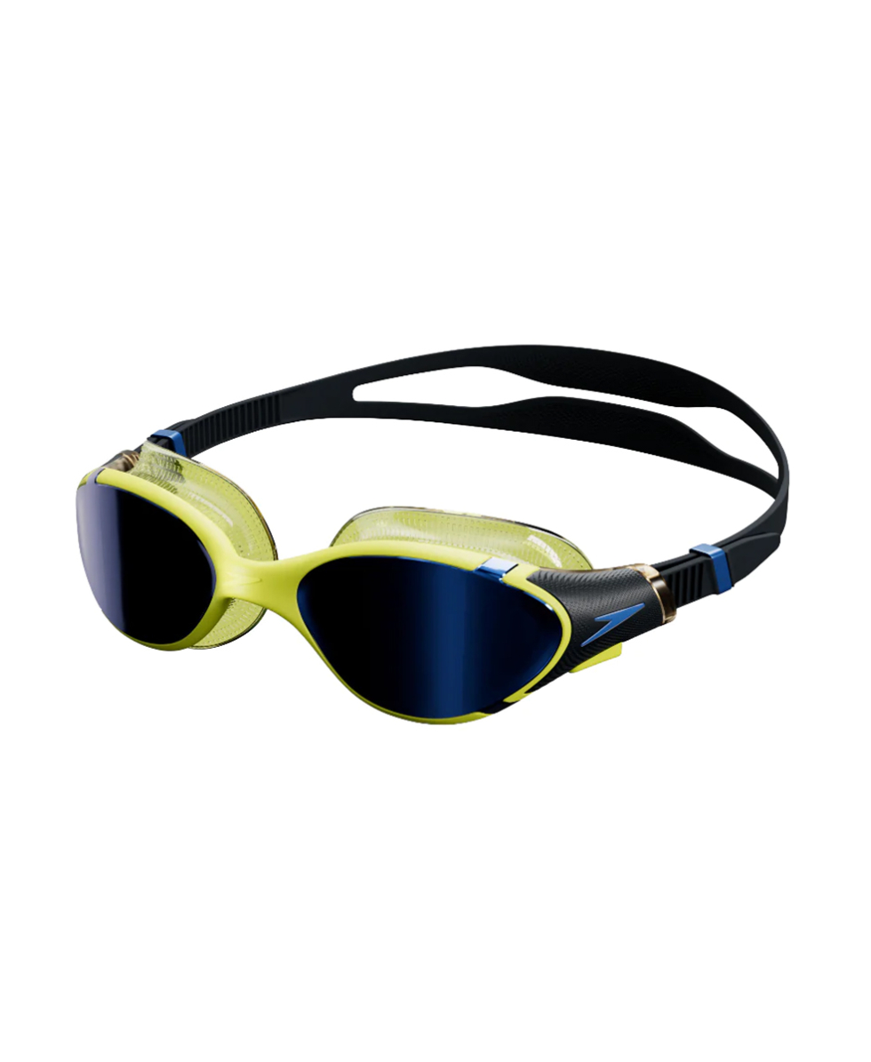 SPEEDO - OCCHIALINO ADULTO - BIOFUSE 2.0 MIRROR - 00233114504 - YELLOW/SMOKE - A