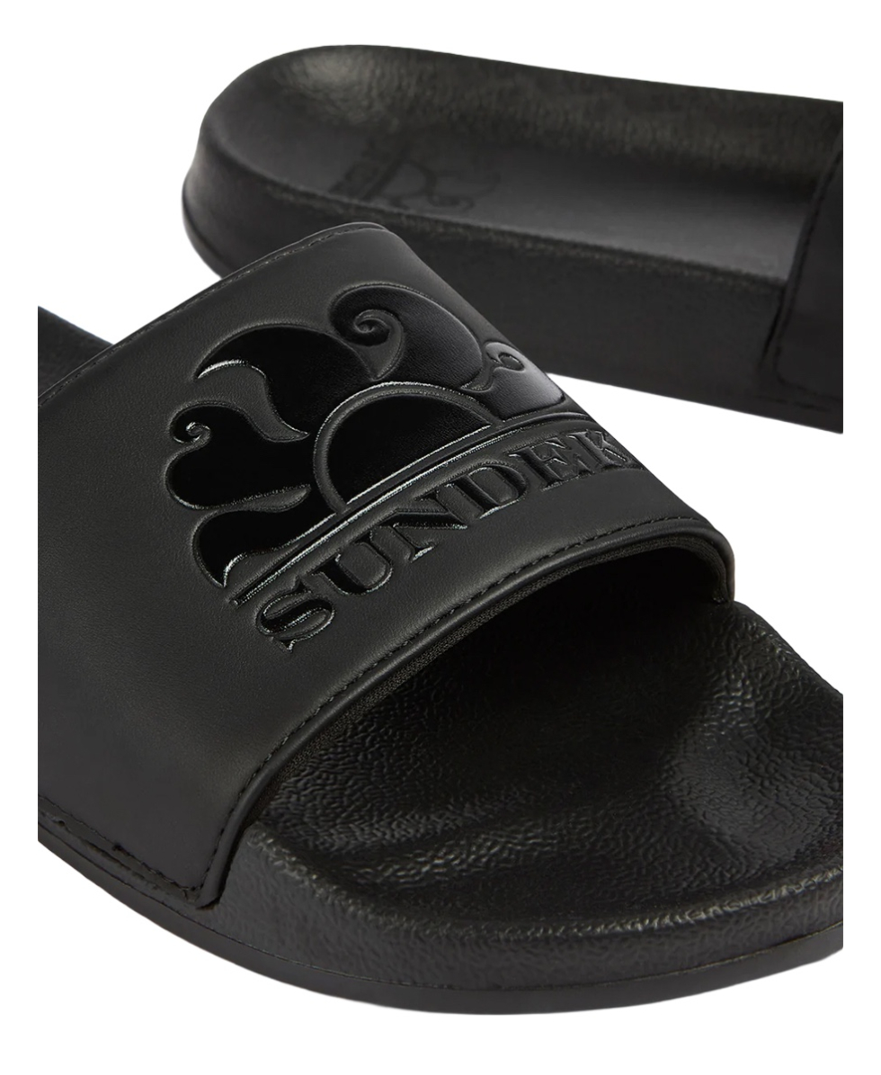 SUNDEK - CIABATTA UOMO - COSTA SANDAL OT - AM338ASPV1OT-00400 - BLACK
