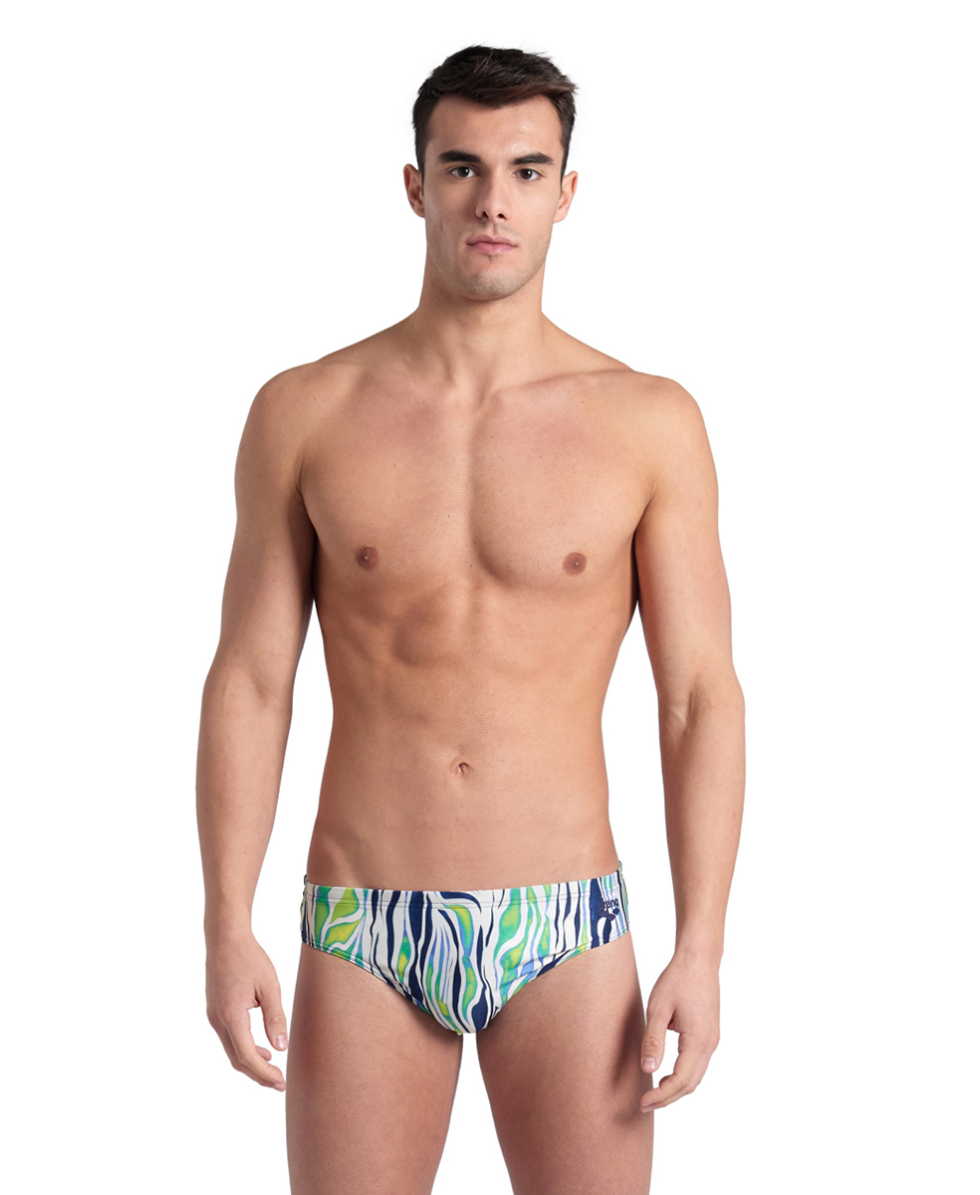 ARENA - COSTUME SLIP UOMO - ZEBRA STRIPES - 003295157 - MULTI/NAVY