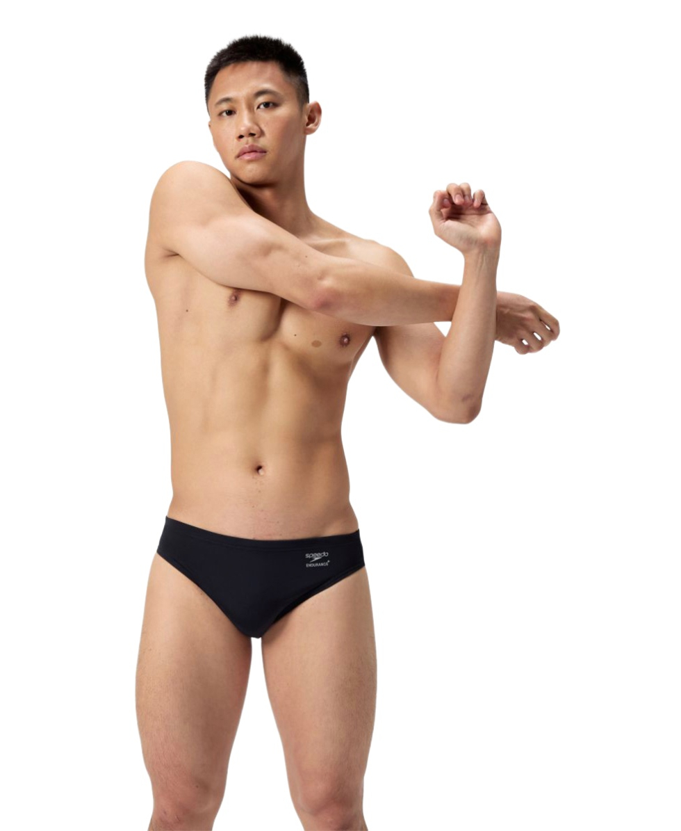SPEEDO - COSTUME SLIP - SOLID BRIEF - 005186001 - BLACK