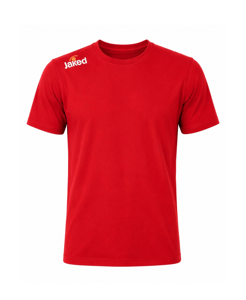 JAKED - T-SHIRT JUNIOR M/C BASIC - ROSSO - JAK1550