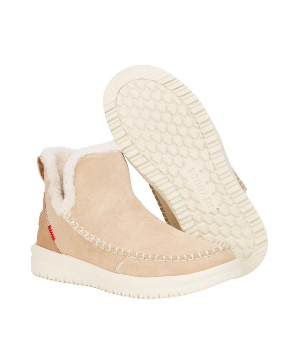 DUDE - SCARPA DONNA - CAMDEN SUEDE - 42028-265 - TAN